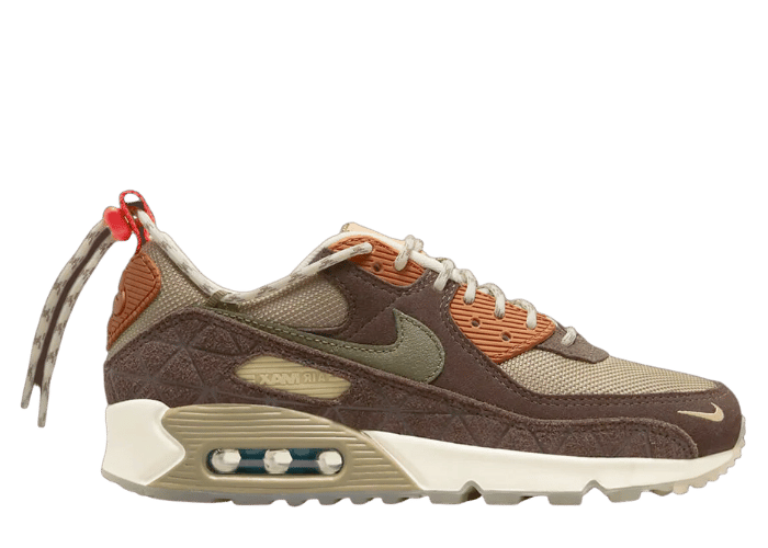 Nike Air Max 90 SE Baroque Brown Khaki (W) - FV1176-247
